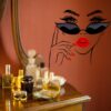Lady On Glass Wall Sticker - Image 4