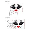 Lady On Glass Wall Sticker - Image 6