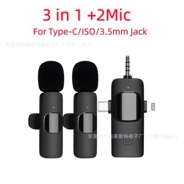 3 in 1 Wireless mic