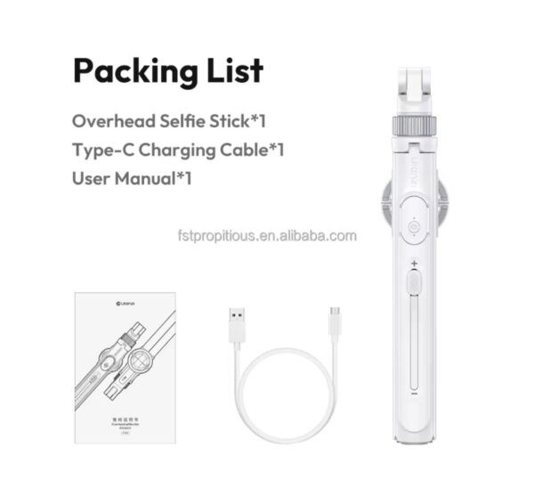 Ulanzi Overhead Tripod Selfie Stick - Image 7