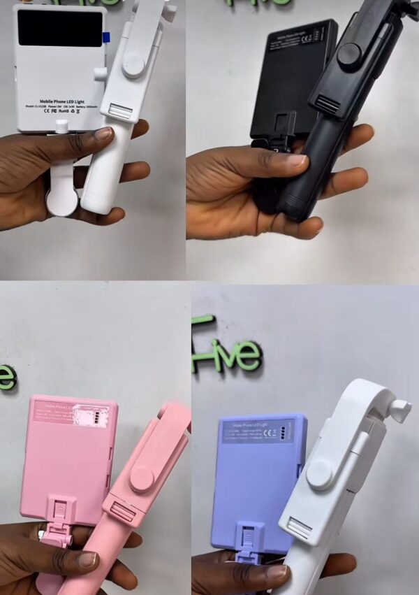 Influencer Light Plus Mini Selfie Stick Combo