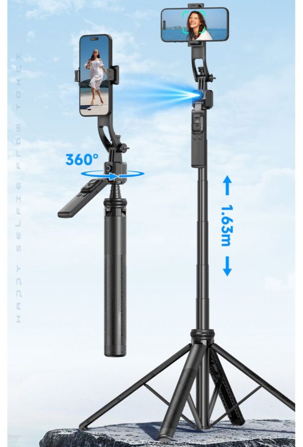 5ft Ai Tripod Selfie Stick - Image 4