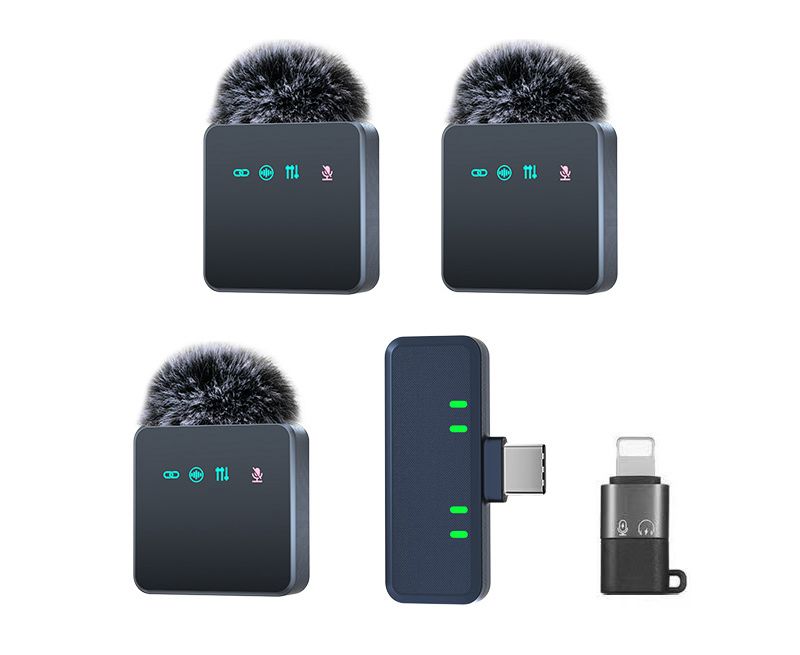 Super Efficient Wireless Mic (3 Mics Series)