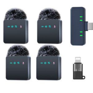 Super Efficient Wireless Mic (4 Mics Series)