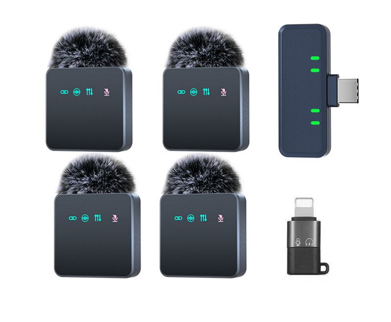Super Efficient Wireless Mic (4 Mics Series)
