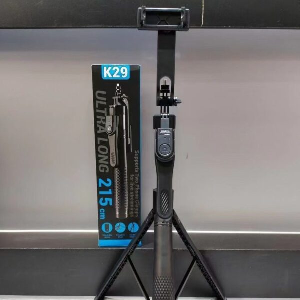 k29 Tripod Selfie Stick Plus Ai Face Tracker combo - Image 3